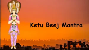 Read more about the article Ketu Beej Mantra जाप से केतु ग्रह की शांति