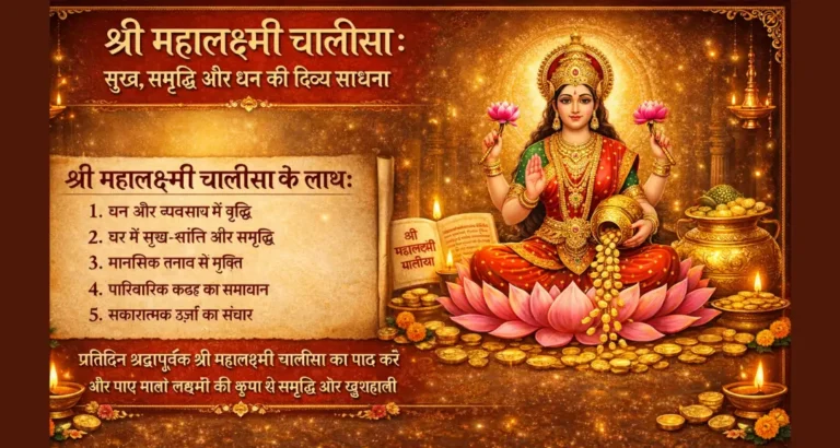 Read more about the article श्री महालक्ष्मी चालीसा – Shree Mahalakshmi Chalisa