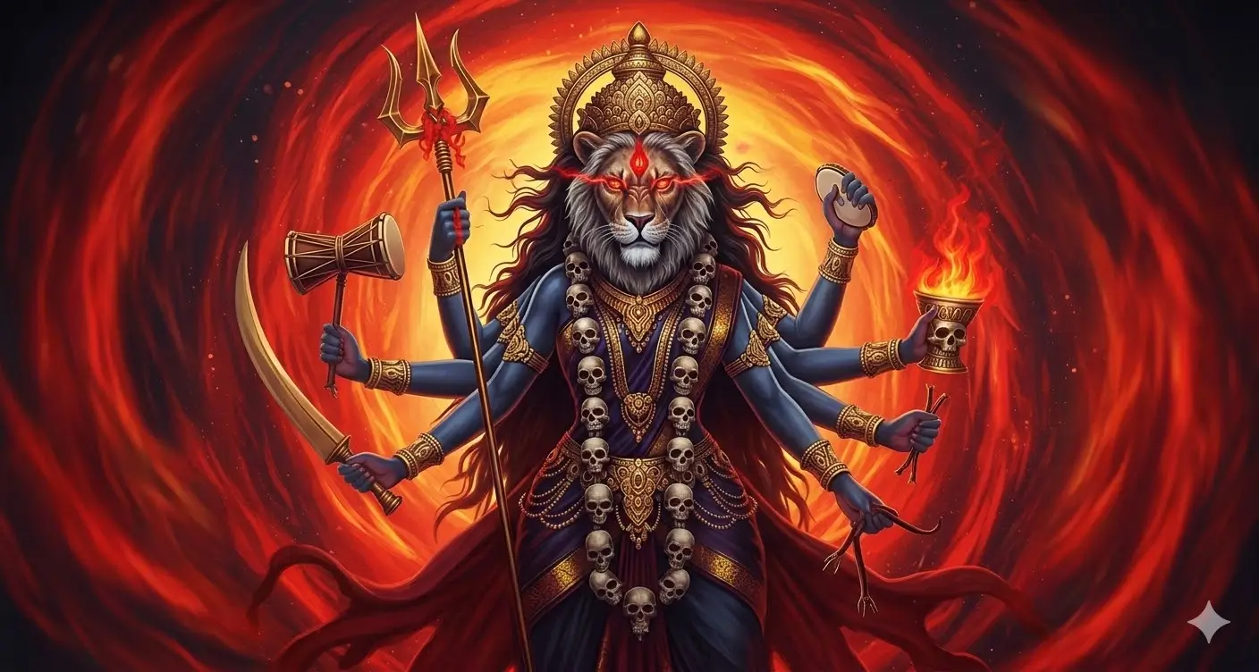 Pratyangira Devi Mantra Lyrics